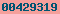 counter to blogger
