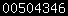 customisable counter